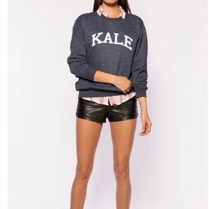 Navy KALE sweatshirt